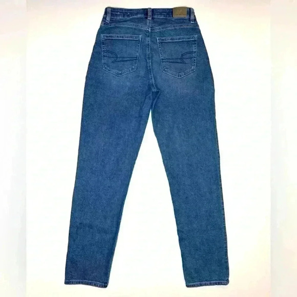 American Eagle Women’s Mom Jeans Size- 2 Long - Picture 7 of 12